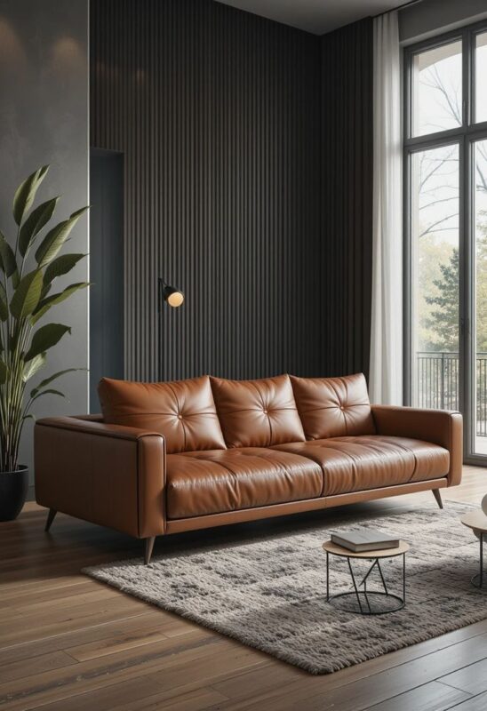 mút làm sofa da bò