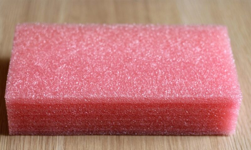 PE hồng và trắng